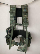 Ременно-плечевая система (разгрузка), РПС для военных, Разгрузочный жилет РПС MOLLY, мультикам, L - изображение 6