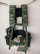 Ременно-плечевая система (разгрузка), РПС для военных, Разгрузочный жилет РПС MOLLY, мультикам, L - изображение 10