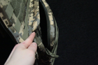 Тактичний рюкзак Molle для плитоноски, піксель - зображення 5