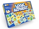 Пазли-асоціації "Logic Alphabet" анг/укр(G-LoA-01-04U)