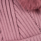 Komplet dziecięcy ( czapka + rękawiczki ) zimowy Art Of Polo Cz22265-2 One Size Różowy (5902021191864) - obraz 4