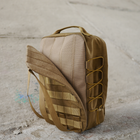 Тактический рюкзак быстросъемный кордура Койот - изображение 10