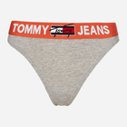 Трусики cтрінги жіночі бавовняні Tommy Hilfiger Jeans UW0UW02823P61 M Сірі (8720116297478) - зображення 3