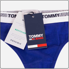 Majtki stringi damskie bawełniane Tommy Hilfiger Jeans UW0UW03865C9D S Cobalt (8720641944182) - obraz 3