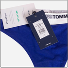 Majtki stringi damskie bawełniane Tommy Hilfiger Jeans UW0UW03865C9 M Cobalt (8720641944373) - obraz 4