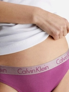 Majtki stringi damskie bawełniane Calvin Klein Underwear 000QD3539EVAE M Fioletowe (8720107322950) - obraz 3