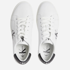 Tenisówki damskie skórzane do kostki Calvin Klein Jeans YW0YW01269 YBR 38 (7.5US) Białe (8720108602686) - obraz 4