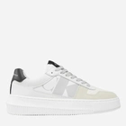 Sneakersy damskie na platformie Calvin Klein Jeans YW0YW01046 03A 37 (6.5US) Białe (8720109057959) - obraz 1