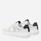 Sneakersy damskie na platformie Calvin Klein Jeans YW0YW01046 03A 37 (6.5US) Białe (8720109057959) - obraz 5