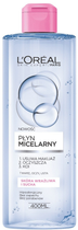 Płyn micelarny L'Oreal Paris Skin Expert do skóry wrażliwej i suchej 400 ml (3600523329939) - obraz 1