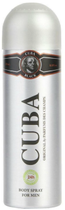 Dezodorant Cuba Black dla mężczyzn 200 ml (5425017736783) - obraz 1