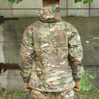 Мужской тактический костюм Aggressor мультикам куртка и брюки камуфляжные размер L - изображение 6