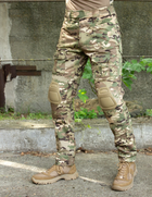 Тактичний комплект форми HAN WILD М65 мультикам куртка та штани розмір L - зображення 9