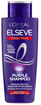 Szampon L'Oreal Paris Elseve Color-Vive Purple Shampoo fioletowy przeciw żółtym i miedzianym odcieniom 200 ml (3600523699124) - obraz 1