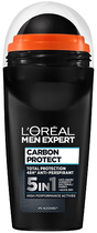 Антиперспірант L'Oreal Paris Men Expert Carbon Protect 50 мл (3600523596119) - зображення 1