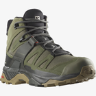 Ботинки Salomon X ULTRA 4 MID GTX с водонепроницаемой мембраной GORE-TEX | Deep Lichen/Peat/Kelp, размер 44