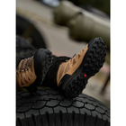 Ботинки Salomon X WARD Leather MID GTX 3 водонепроницаемой мембраной Gore-Tex® Kangaroo/Black/Dull Gold, размер 44 - изображение 11