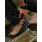 Ботинки Salomon X WARD Leather MID GTX 3 водонепроницаемой мембраной Gore-Tex® Kangaroo/Black/Dull Gold, размер 43 - изображение 13