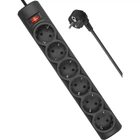 Сетевой фильтр Defender DFS 155 994960 6 розеток 5м черный