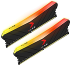 Pamięć PNY DDR4-3200 32768MB PC4-25600 (zestaw 2x16384) XLR8 RGB (MD32GK2D4320016XRGB) - obraz 3