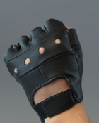 Перчатки кожаные без пальцев MIL-TEC 12517002 L Black (2000980513857) - изображение 13