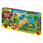 Пазлі 20 ел. мякі с.FUNNY ANIMALS динозаврик DANKO TOYS (S20-09-01,02,03,04...16)