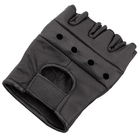 Перчатки кожаные без пальцев MIL-TEC 12517002 2XL Black (2000980513871) - изображение 2