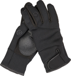 Рукавиці тактичні MIL-TEC Neoprene/Amaro Shooting Gloves 11657002 2XL Black (2000980579938) - зображення 1