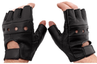 Перчатки кожаные без пальцев MIL-TEC 12517002 2XL Black (2000980513871) - изображение 6