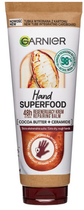 Krem Garnier Hand Superfood regenerujący z masłem kakaowym i ceramidami 75 ml (3600542486903) - obraz 1