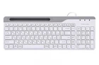 Клавіатура A4Tech Fstyler fk25 White usb
