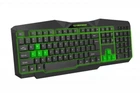 Клавіатура Esperanza Wired egk201gua illuminated Black/Green, usb