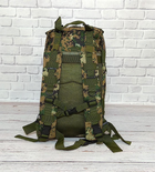 Тактический походный рюкзак Military T 412 25 L Камуфляжный пиксель - изображение 6