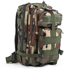 Тактический походный рюкзак Military T 414 25 L Камуфляжный пиксель - изображение 11