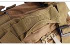 Тактический походный рюкзак Military T 413 25 L Камуфляжный пиксель - изображение 9