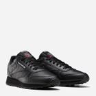 Чоловічі кросівки Reebok Classic Leather 100008494 42 (9US) 27 см Чорні (4065419128079) - зображення 2