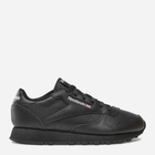 Жіночі кросівки Reebok Classic Leather 100008497 38 (7.5US) 24.5 см Чорні (4065418342810) - зображення 1