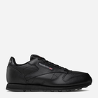 Buty sportowe dziecięce dla dziewczynki Reebok Classic Leather 50149 36 (4.5US) 23.5 cm Czarne (664712424259) - obraz 1