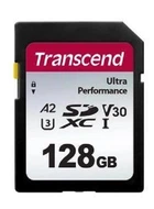 Карта пам'яті Transcend SD 128GB C10 UHS-I U3 A2 R160/W90MB/s 4K (TS128GSDC340S)