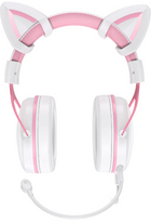 Słuchawki Onikuma X10 Cat Ear Pink white (ON-X10/PK) - obraz 4