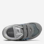 Buty sportowe chłopięce na rzepy New Balance 574 IV574BA1 25.5 Szare (195481364267) - obraz 4
