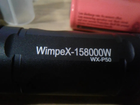 Фонарь аккумуляторный WimpeX подствольный с выносной кнопкой и ремешком на руку 158000W Черный (WX-P50) - изображение 6