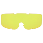 Захисні окуляри-маска SPOSUNE JY-027-3 оправа оливкова колір лінз сірий - зображення 3