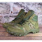 Демисезонные Берцы Тактические Ботинки Мужские Кожаные 47р (31 см) MSD-000093-RZ47 - изображение 1
