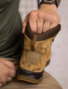 Демисезонные Берцы Тактические Ботинки Мужские Кожаные 46р (30,6 см) STD-000123-RZ46 - изображение 4