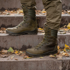 Демисезонные Берцы Тактические Ботинки Мужские Кожаные 46р (30,6 см) STD-000005-RZ46 - изображение 5