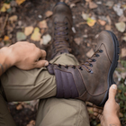 Демисезонные Берцы Тактические Ботинки Мужские Кожаные 46р (30,6 см) STD-000013-RZ46 - изображение 4