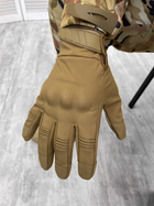 Тактичні зимові рукавички Tactical Gloves Coyote XXL - изображение 2