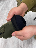 Тактичні зимові рукавички Tactical Gloves Olive S - зображення 4