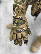 Тактичні рукавички Urban Defender Soft Shell Multicam M - зображення 1